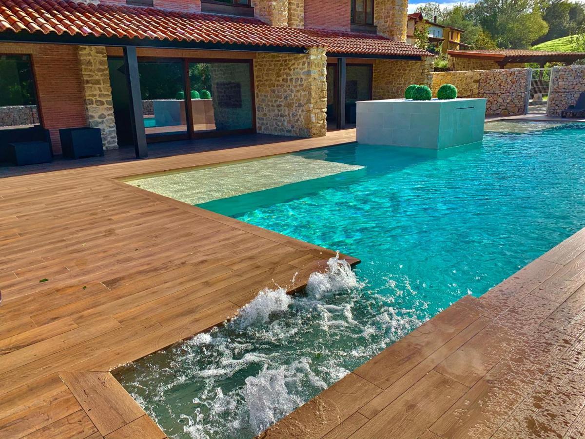 2 Apartamentos En Villa Con Piscina Privada En Asturias El Marquesau Noriega Exterior foto